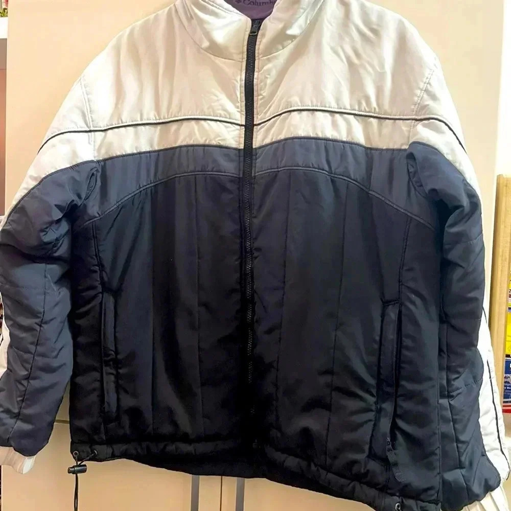 vintage Columbia Sportswear Women Water Resistant reversible Coat jacket Size XL - Picture 3 of 10